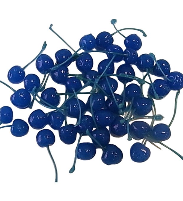 maraschino cherries in syrup plate shot