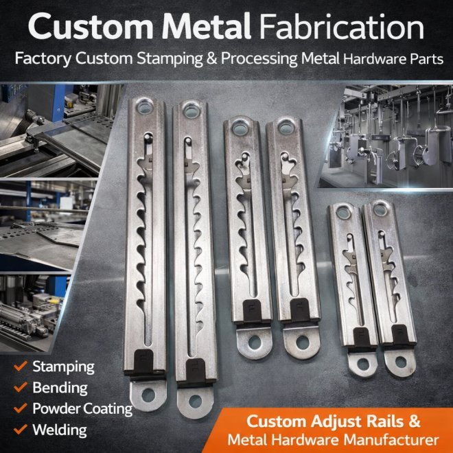 Adjustable Metal Rail Locking Hardware Manufacturer | Custom Stamping Parts Supplier China