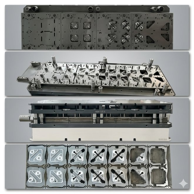 washing machine foot pad stamping die