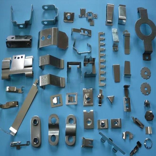 Electronic metal stamping