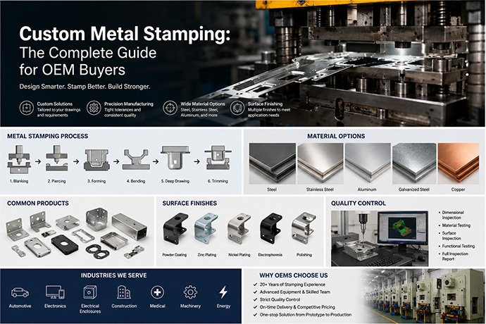 Custom Metal Stamping: The Complete Guide for OEM Buyers