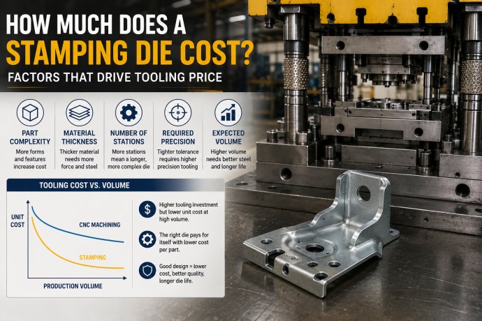 How Much Does a Stamping Die Cost? Factors That Drive Tooling Price