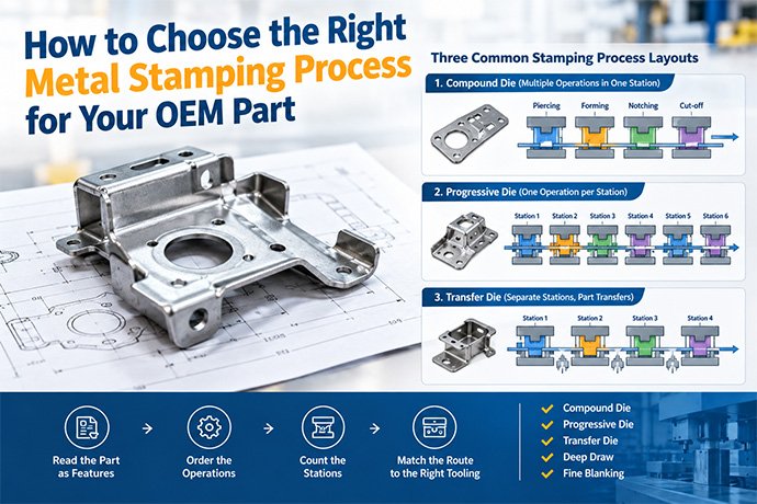 How to Choose the Right Metal Stamping Process for Your OEM Part
