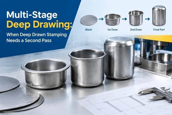 Multi-Stage Deep Drawing: When Deep Drawn Stamping Needs a Second Pass