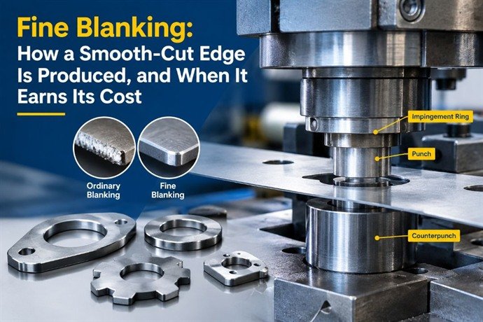 Fine Blanking: How a Smooth-Cut Edge Is Produced, and When It Earns Its Cost