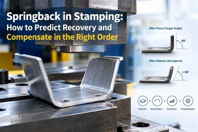 Springback in Stamping: How to Predict Recovery and Compensate in the Right Order