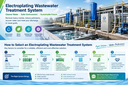 How to Select an Electroplating Wastewater Treatment System