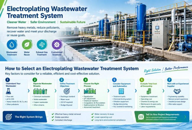 How to Select an Electroplating Wastewater Treatment System