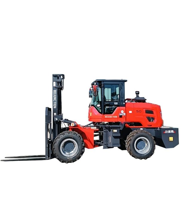 Chariot élévateur tout-terrain de 5 tonnes