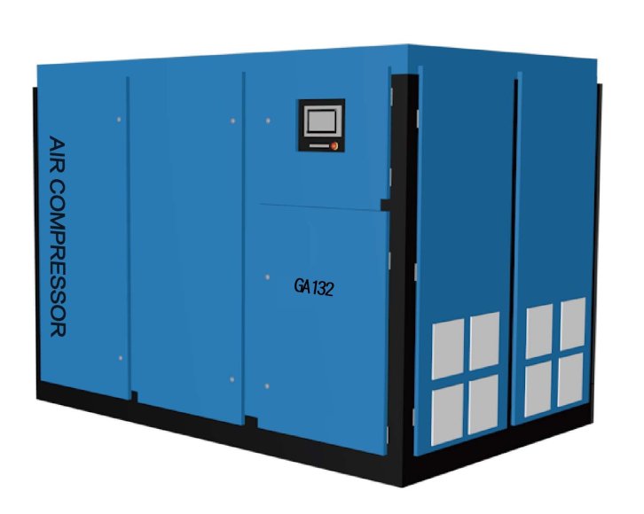 What causes high temperatures in screw air compressors?