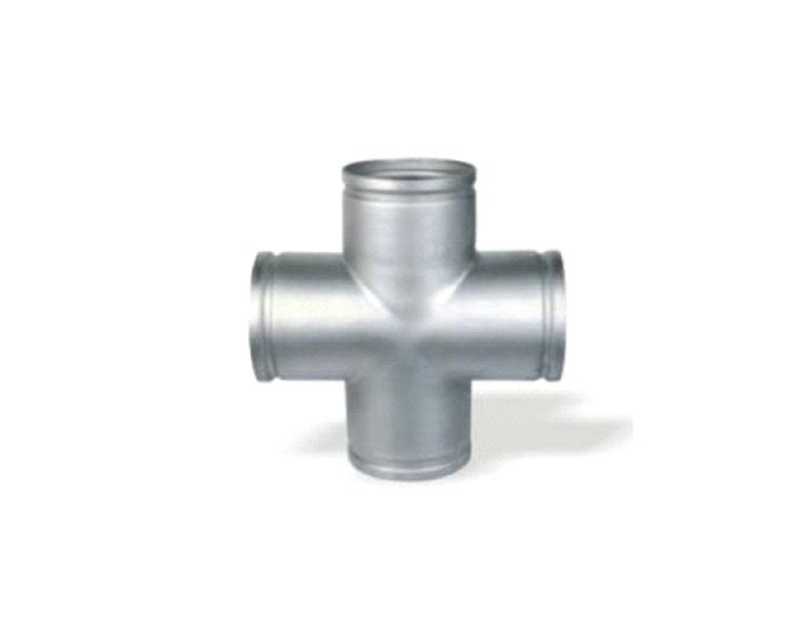 Equal diameter four-way