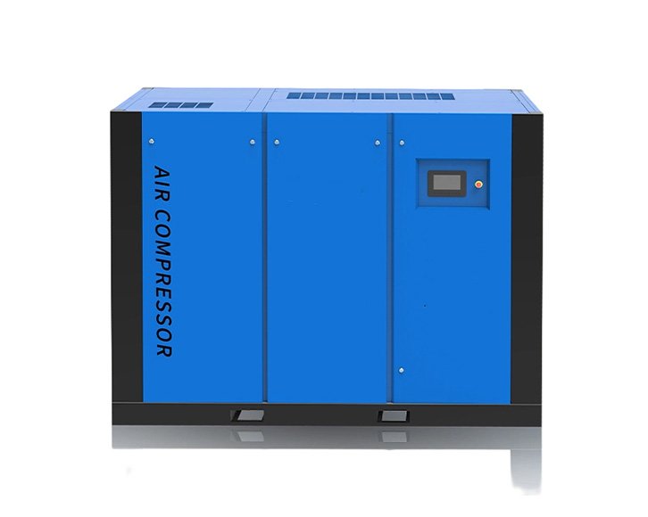 Two-stage screw air compressor