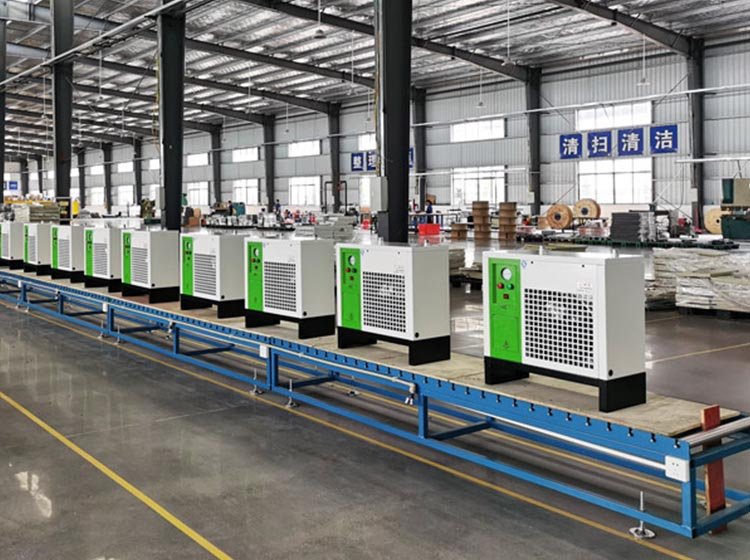 The digital management model of refrigeration dryers is to build an intelligent management system 