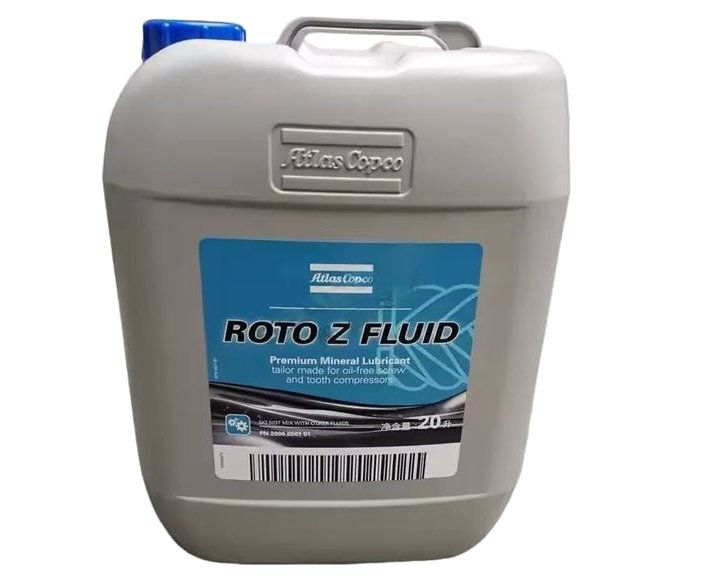 Atlas Copco Roto-Z Lubricant for Oil-Free Screw Air Compressors, Part No. 2908850101 
