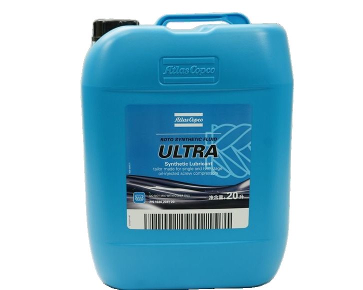 Atlas Copco Special 6000-Hour Synthetic Air Compressor Lubricant, Part No. 1630204120