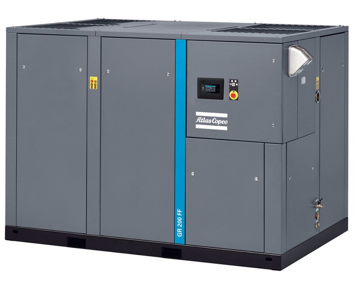 GR 110-200 two-stage screw air compressor
