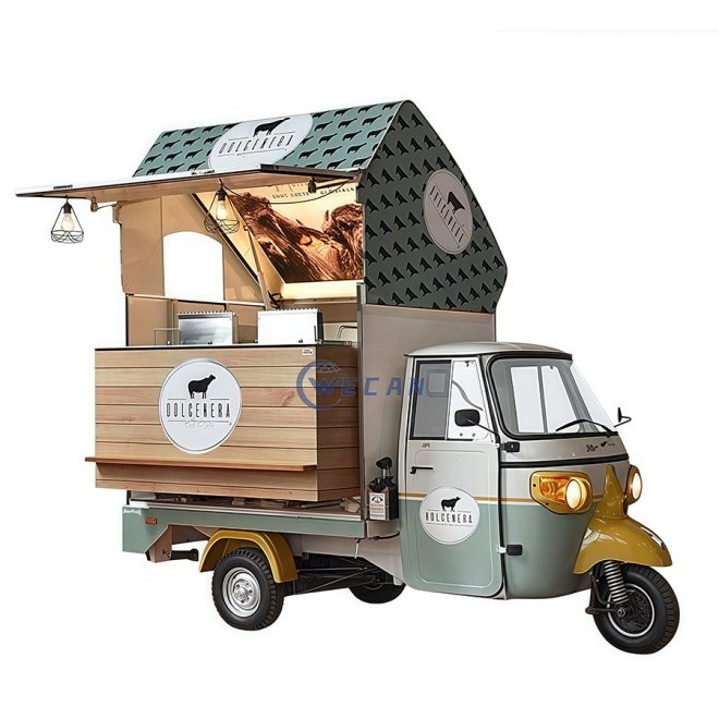 Chariot à huîtres Piaggio