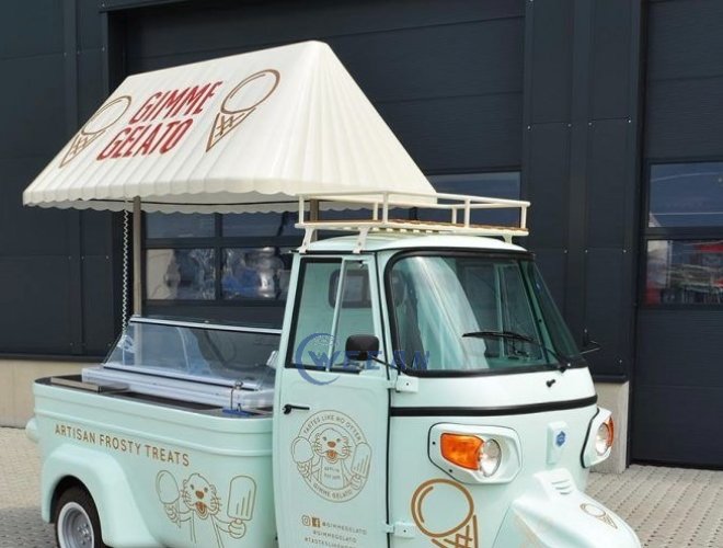 Chariot à glaces Piaggio