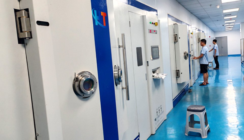 Own factory and PVD lating plant