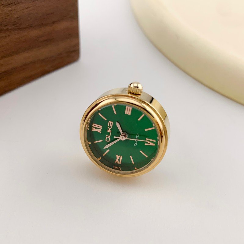 Mini finger watch round dial quartz watch