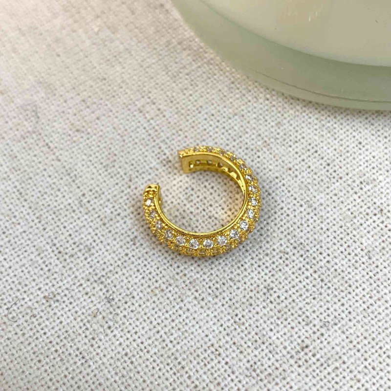 Zircon C-shaped ear barrettes trend earrings