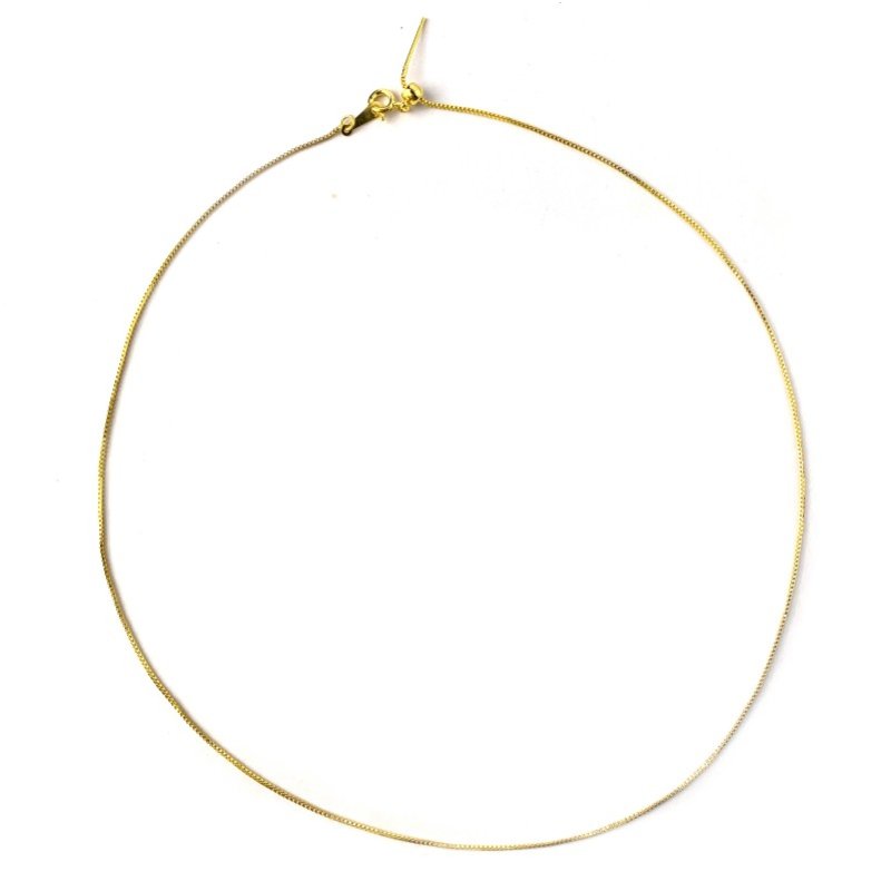 White/18K gold plated 2.0mm round tennis necklace