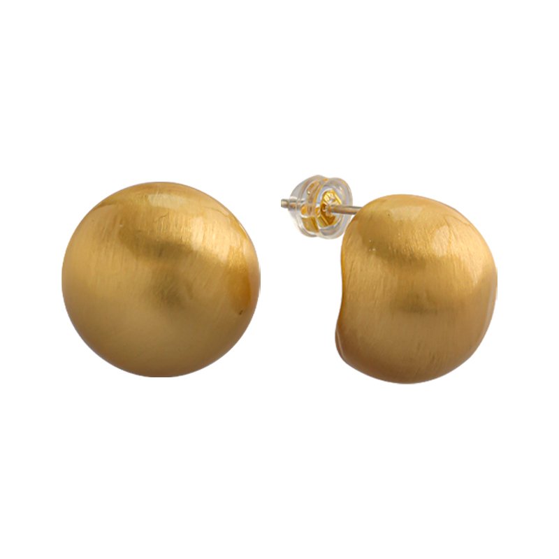 18K golden or silver cherry earrings