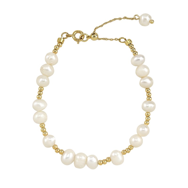 Natural freshwater pearl bracelet