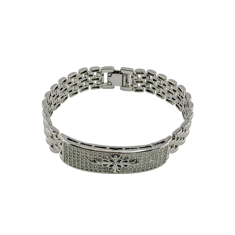 Luxury-lite watch strap with stylish gemstone