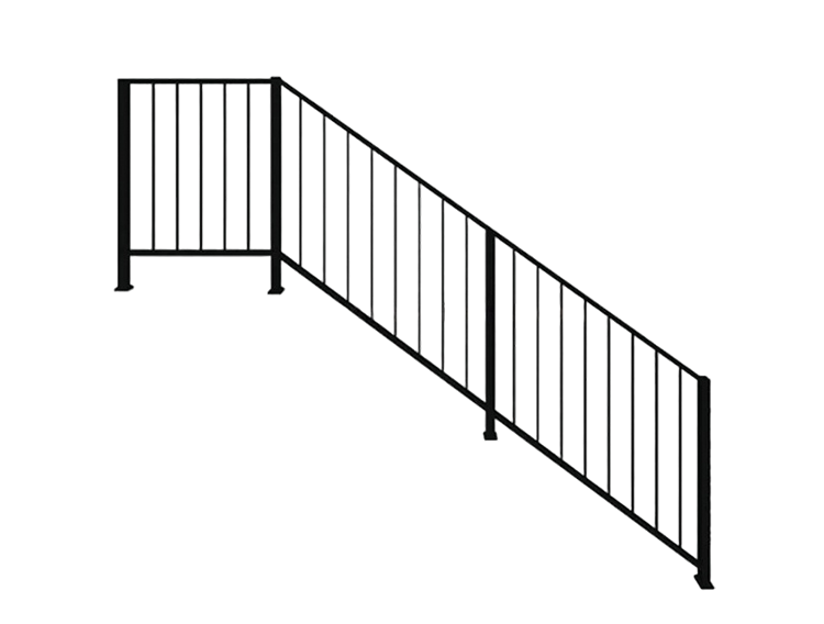 Stair handrail