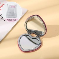 粉色爱心型银色内框+气泡袋