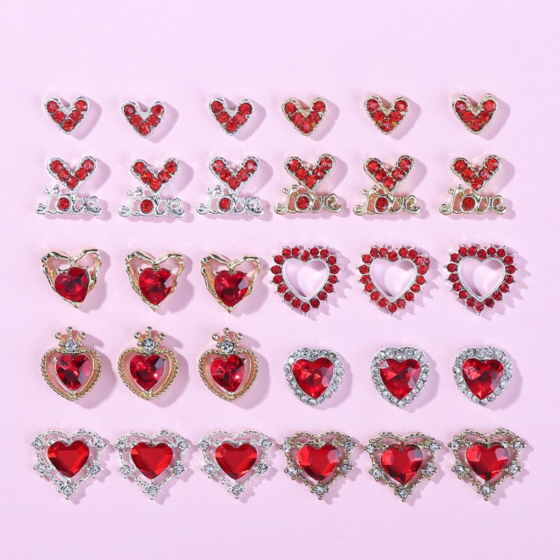 Valentine nail (6)