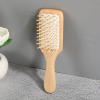 中号方板禾木梳22×6.3×22 opp