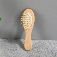 中号椭圆禾木梳：16×4.5cm（散装）