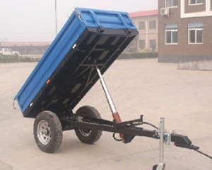Mini towed transporation bucket