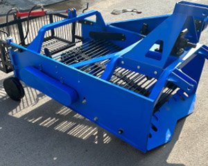 Various harvester attachments