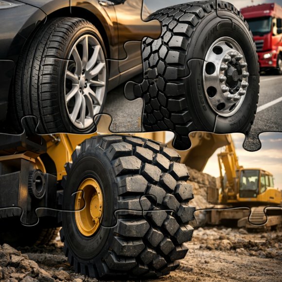applications of polyester tire cord fabric in passenger and truck tires