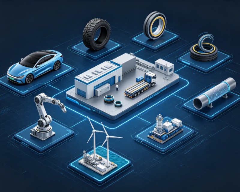 China Rubber Industry 2026-2030: 15th Five-Year Plan Outlook & Emerging Downstream Markets