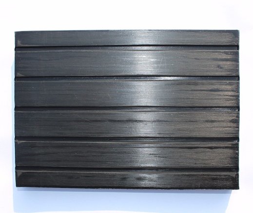   Rubber baffles