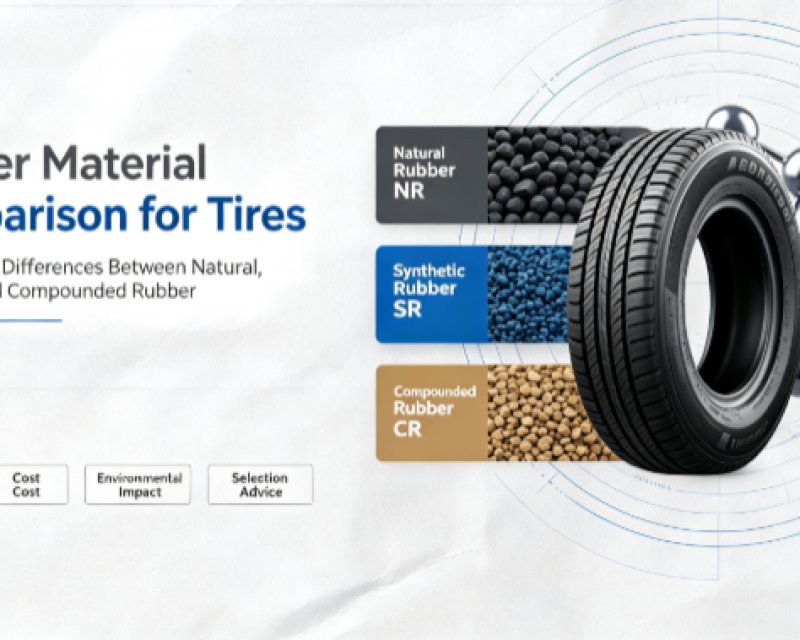 Natural vs Synthetic vs Compounded Rubber: What Are the Differences for Tire Manufacturing?