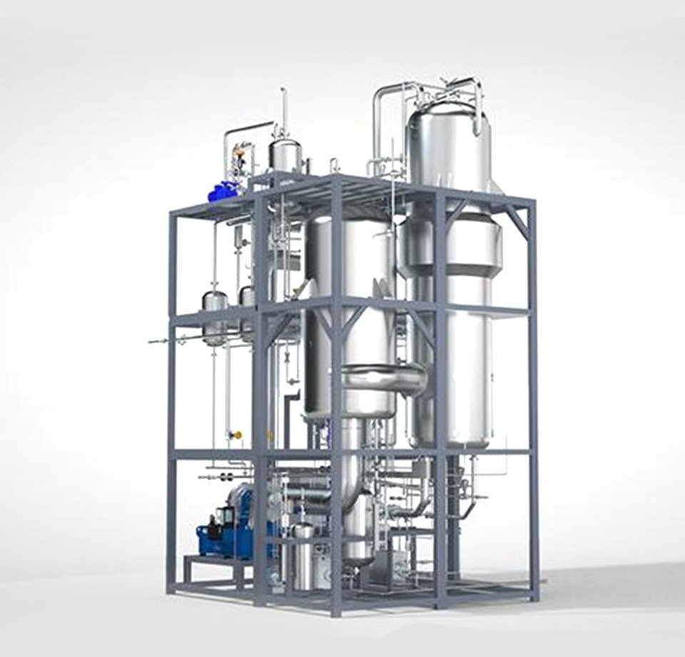 Sistema de evaporación por compresión mecánica MVR