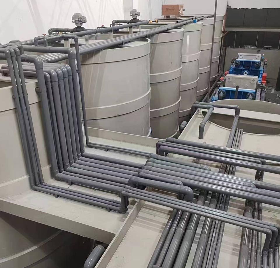 Equipo de purificación de descargas estándar de aguas residuales para tratamiento de superficies metálicas
