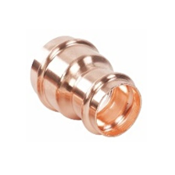 Copper Press Reducer Couplings w/Stop - PXP