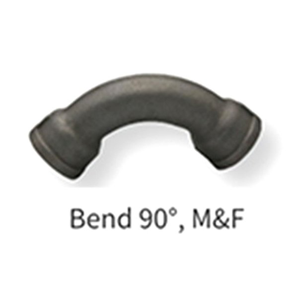 Bend 90°, M&F