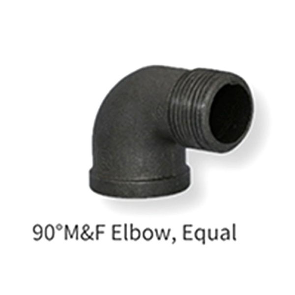 90°M&F Elbow, Equal