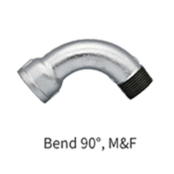 Bend 90°, M&F