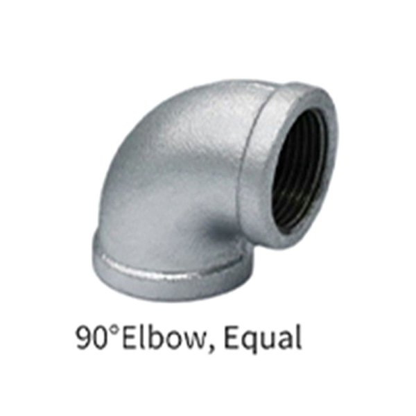 90° Elbow, Equal