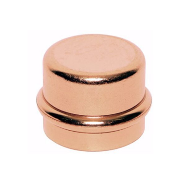Copper Press Tube End Cap