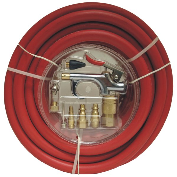 RUBBER AIR HOSE WITH ACCESSORY KIT