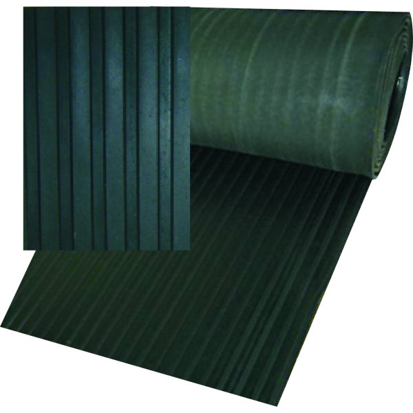 WIDE RIBBED RUBBER SHEET